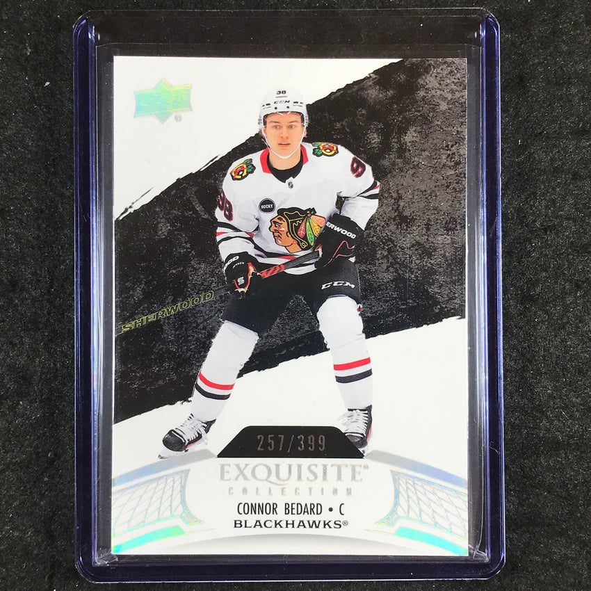 2024-25 Black Diamond NHL CONNOR BEDARD Exquisite Collection 257/399