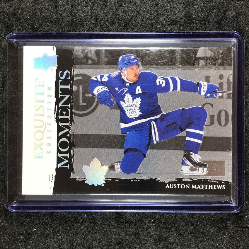 2024-25 Black Diamond NHL AUSTON MATTHEWS Exquisite Moments 78/99