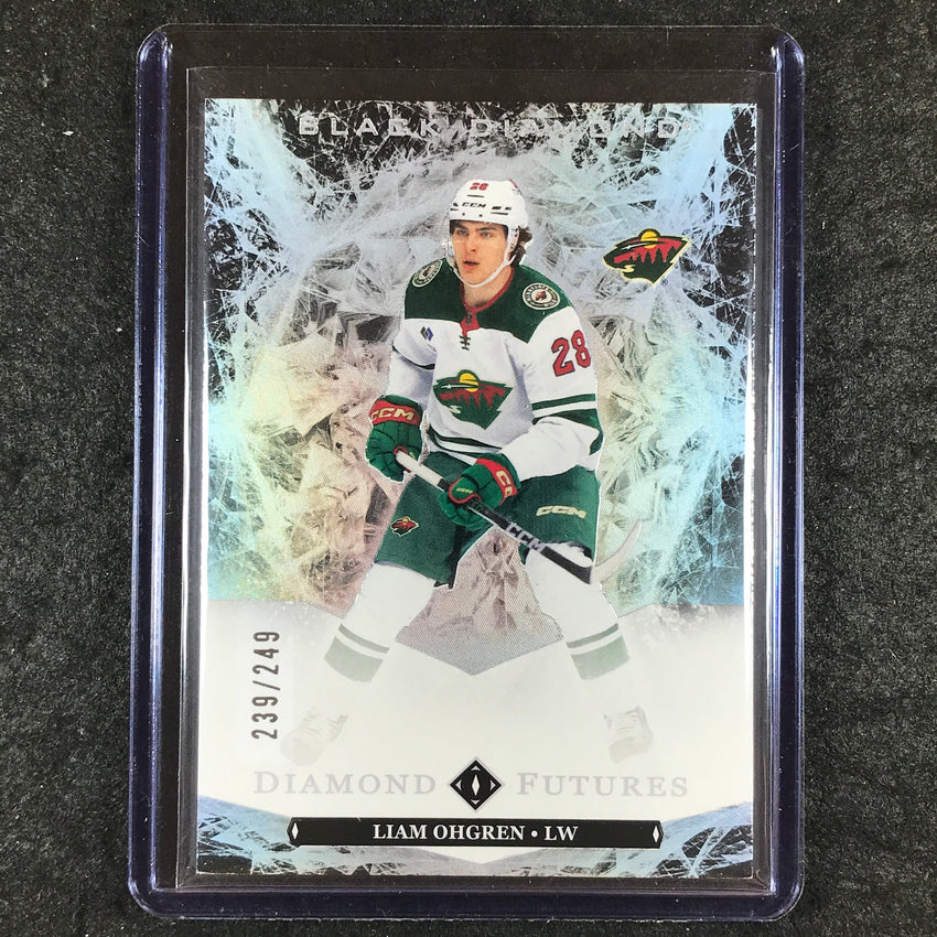 2024-25 Black Diamond NHL LIAM OHGREN Diamond Futures Rookie 239/249