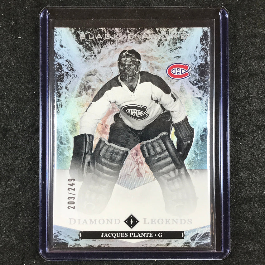2024-25 Black Diamond NHL JAQUES PLANTE Diamond Legends 203/249