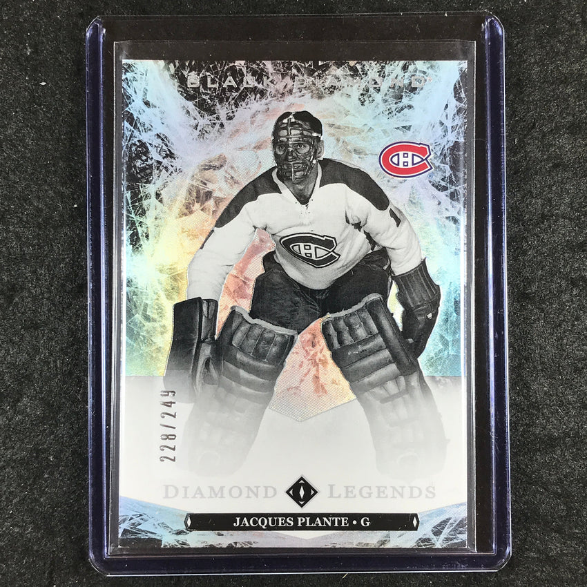 2024-25 Black Diamond NHL JAQUES PLANTE Diamond Legends 228/249