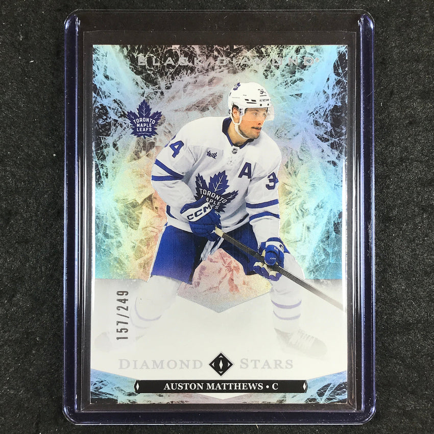 2024-25 Black Diamond NHL AUSTON MATTHEWS Diamond Stars 157/249