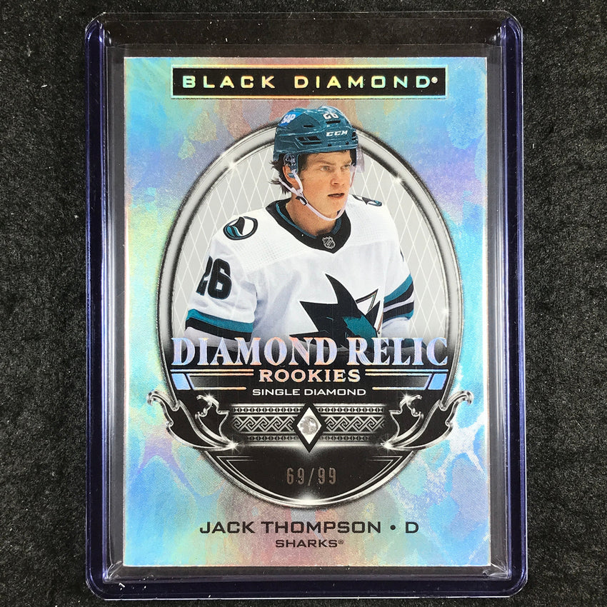 2024-25 Black Diamond NHL JACK THOMPSON Diamond Relic Rookies Single 69/99