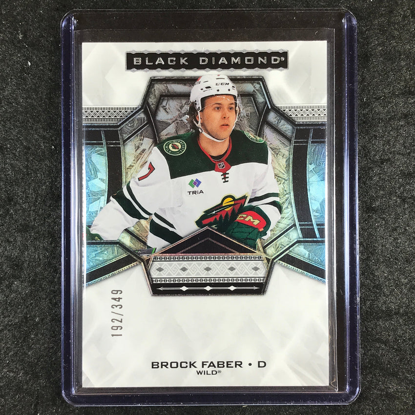 2024-25 Black Diamond NHL BROCK FABER Base 192/349