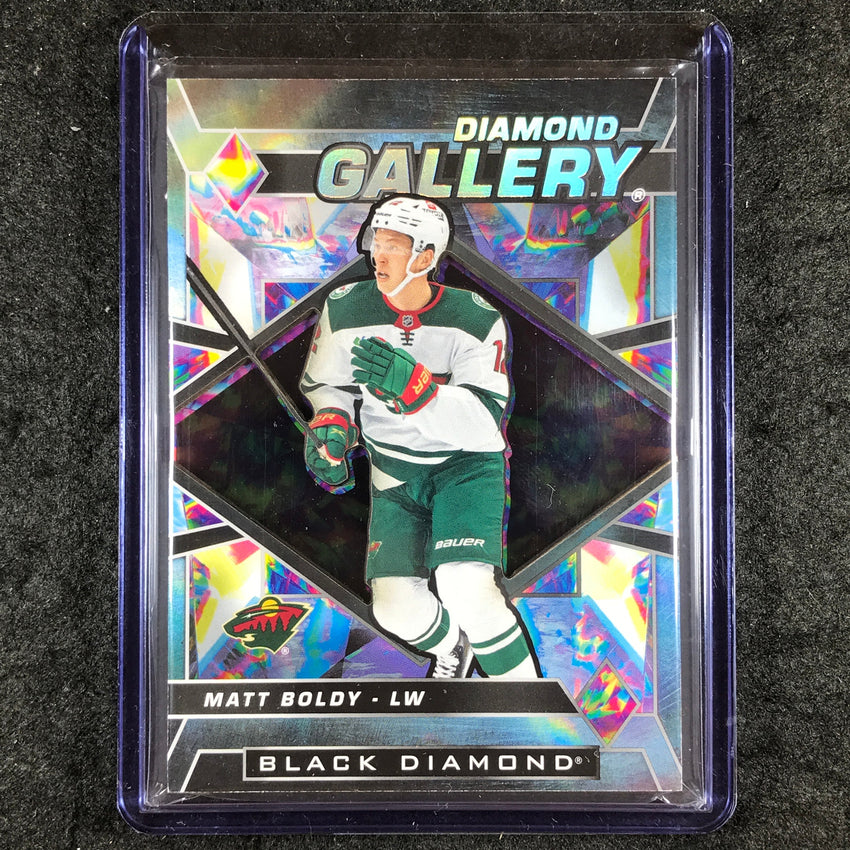 2024-25 Black Diamond NHL MATT BOLDY Diamond Gallery #MB