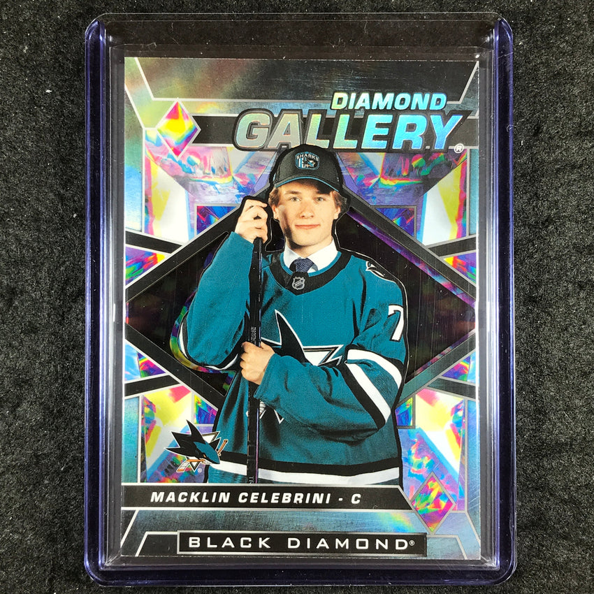 2024-25 Black Diamond NHL MACKLIN CELEBRINI Diamond Gallery Rookie #MC