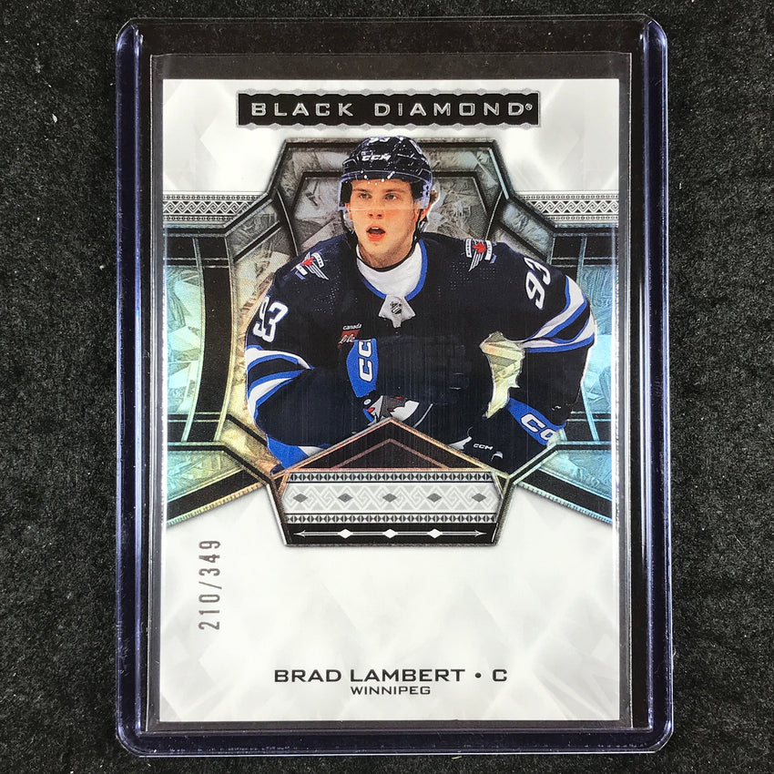 2024-25 Black Diamond NHL BRAD LAMBERT Rookie Base 210/349