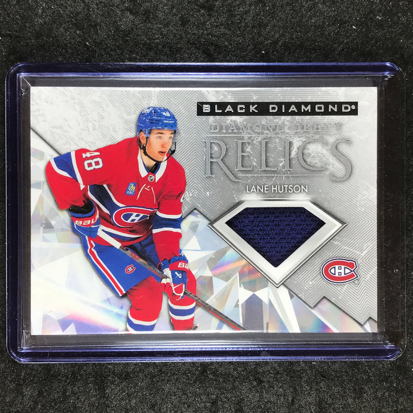 2024-25 Black Diamond NHL LANE HUTSON Diamond Debut Relics Rookie Jersey #LH
