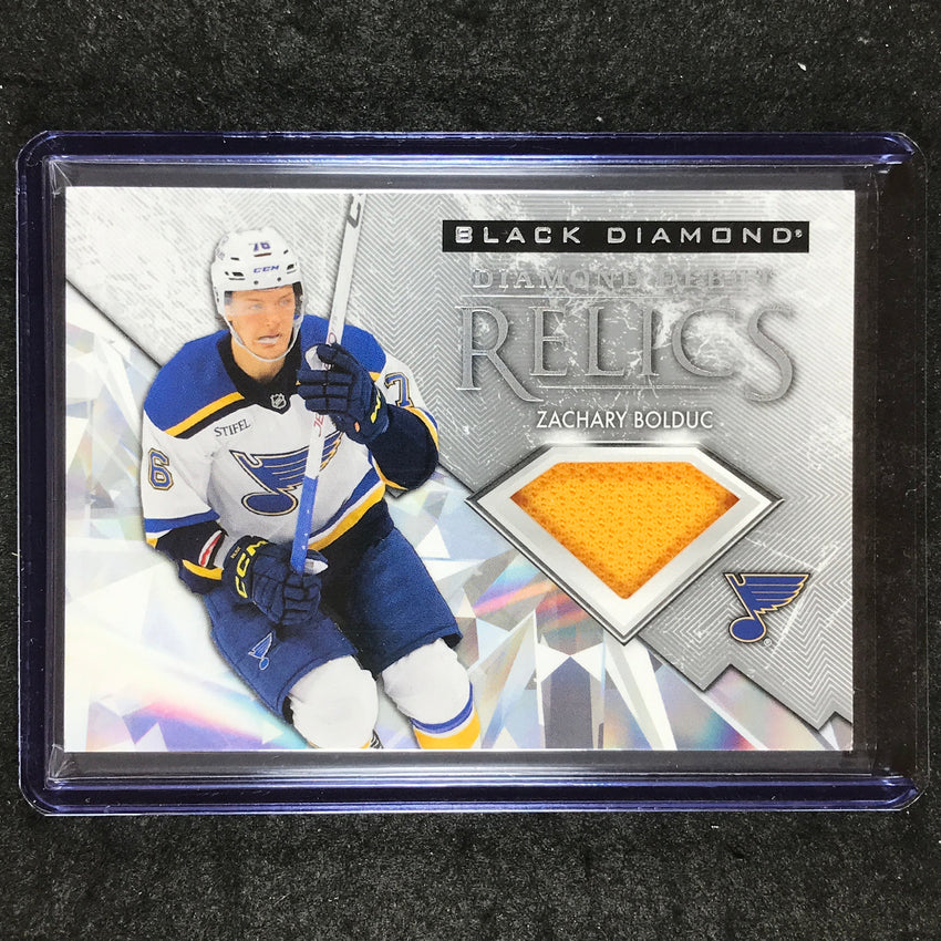 2024-25 Black Diamond NHL ZACHARY BOLDUC Diamond Debut Relics Rookie Jersey #ZB