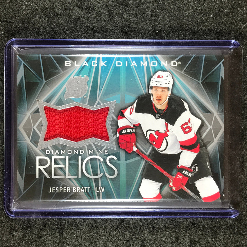 2024-25 Black Diamond NHL JESPER BRATT Diamond Mine Relics Jersey #JB