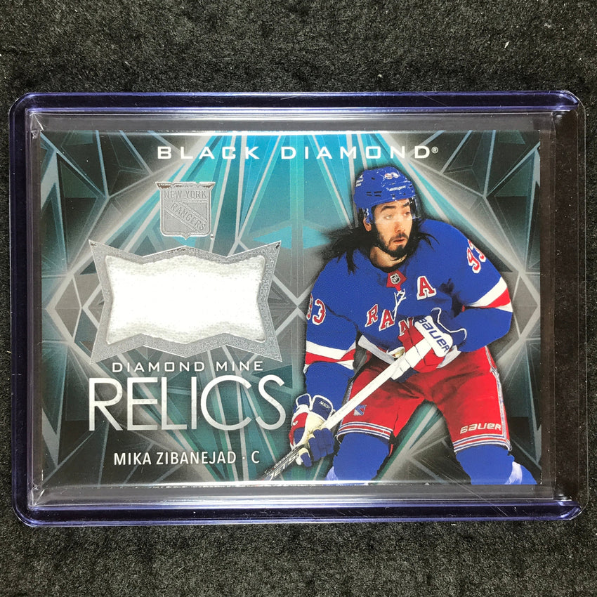 2024-25 Black Diamond NHL MIKA ZIBANEJAD Diamond Mine Relics Jersey #MZ
