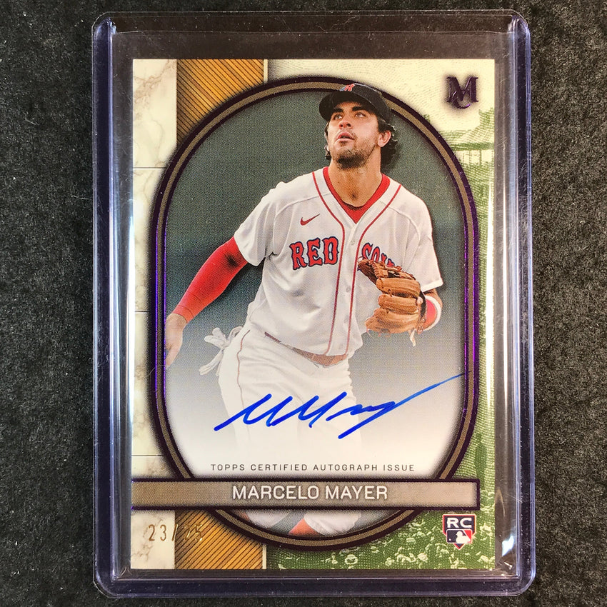 2025 Museum Baseball MARCELO MAYER Archival Rookie Auto Amethyst 23/25