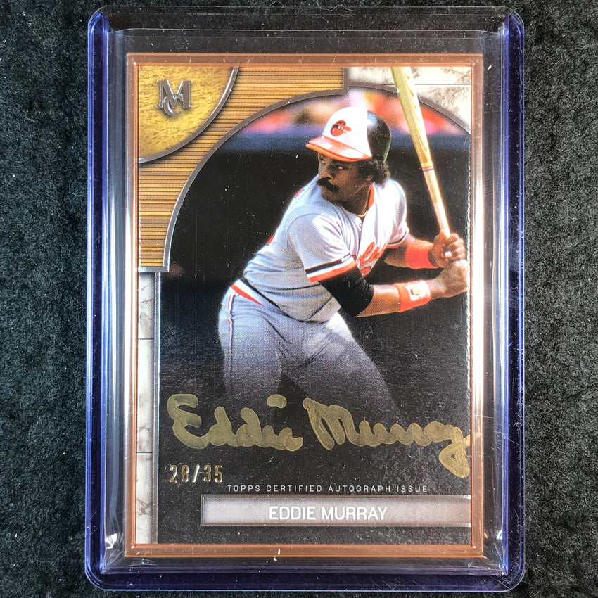 2025 Museum Baseball EDDIE MURRAY Framed Hall of Fame Auto Bronze 28/35