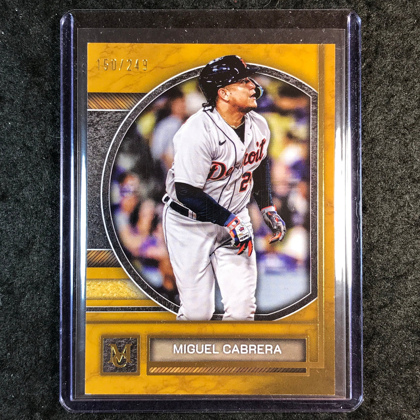 2025 Museum Baseball MIGUEL CABRERA Gold 150/249 #7
