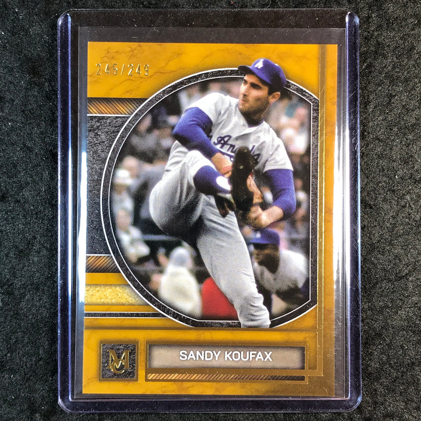 2025 Museum Baseball SANDY KOUFAX Gold 245/249 #36