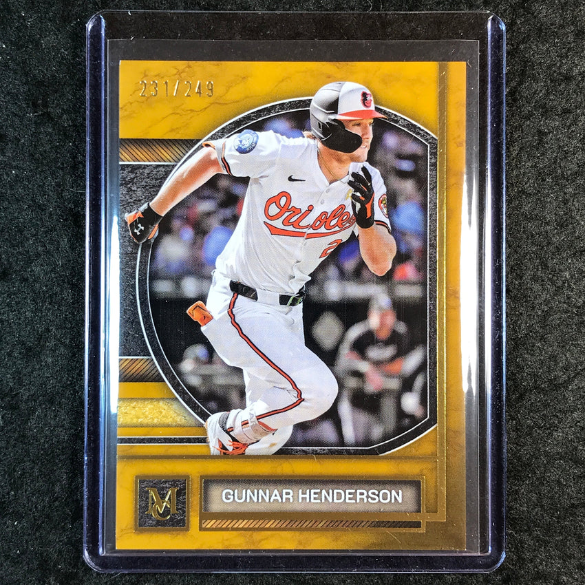 2025 Museum Baseball GUNNAR HENDERSON Gold 231/249 #69