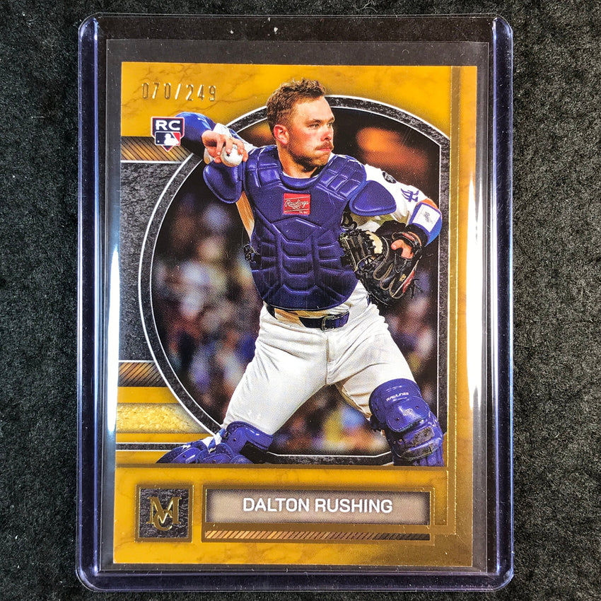 2025 Museum Baseball DALTON RUSHING Rookie Gold 70/249 #89