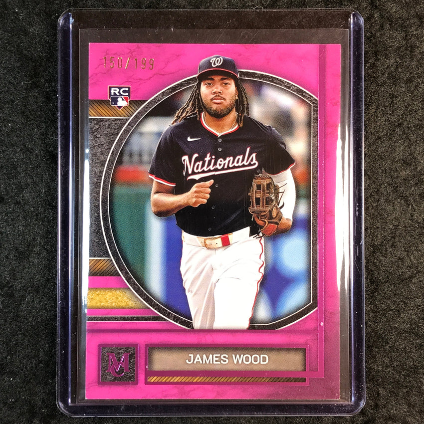 2025 Museum Baseball JAMES WOOD Rookie Pink 150/199 #54