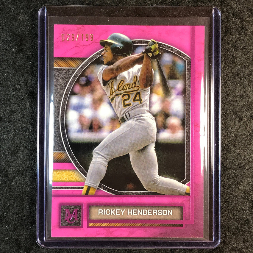 2025 Museum Baseball RICKEY HENDERSON Pink 29/199 #70