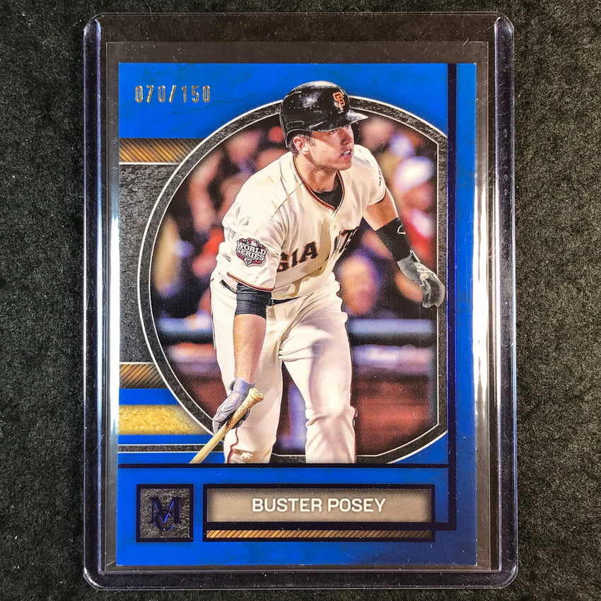 2025 Museum Baseball BUSTER POSEY Sapphire 70/150 #86