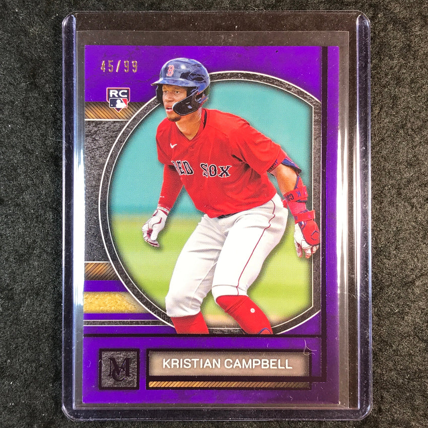 2025 Museum Baseball KRISTIAN CAMPBELL Rookie Amethyst 45/99 #50