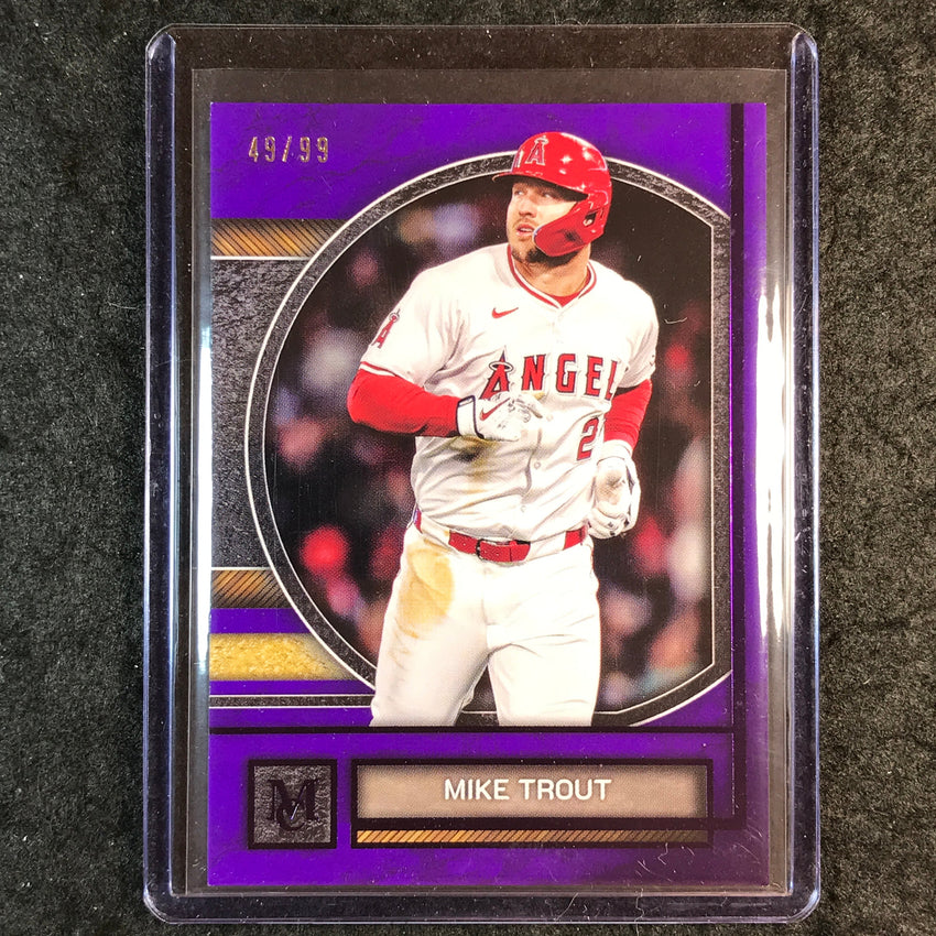 2025 Museum Baseball MIKE TROUT Amethyst 49/99 #100