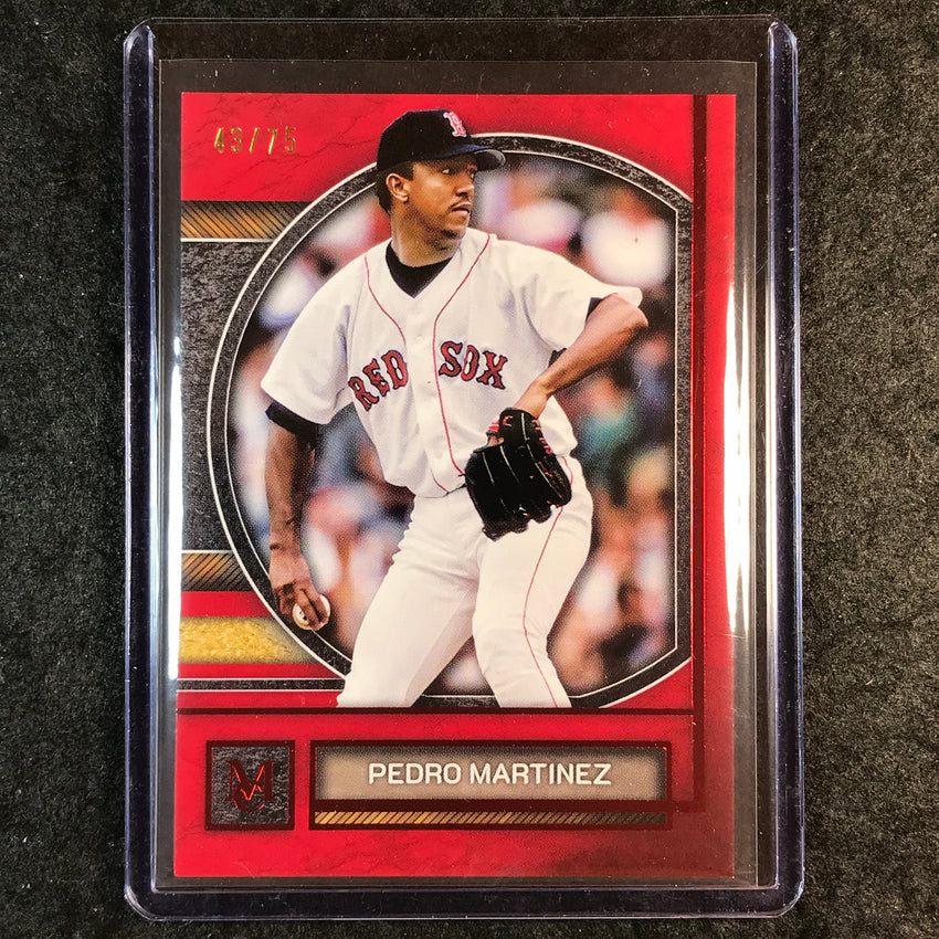 2025 Museum Baseball PEDRO MARTINEZ Ruby 43/75 #11
