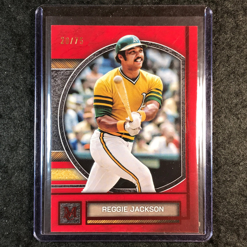 2025 Museum Baseball REGGIE JACKSON Ruby 20/75 #62