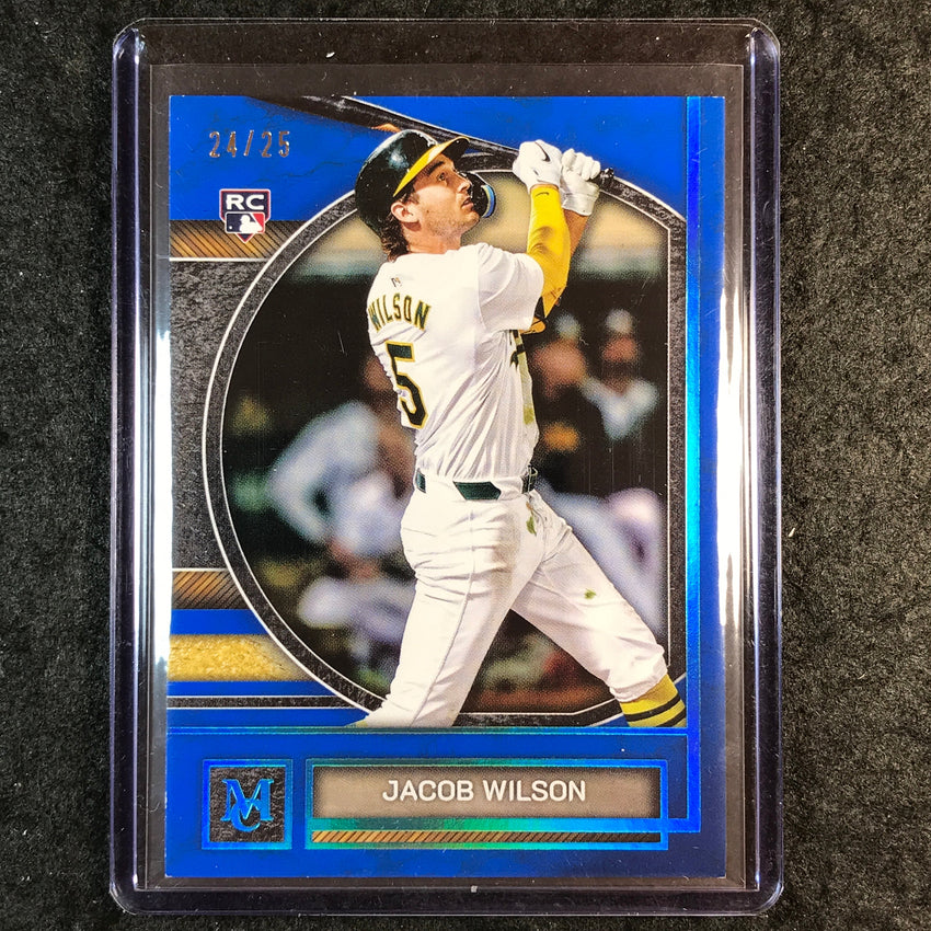 2025 Museum Baseball JACOB WILSON Rookie Blue Topaz 24/25 #81