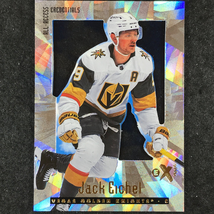 2023-24 Skybox E-X 2000 NHL JACK EICHEL Base All-Access Credentials SP #52