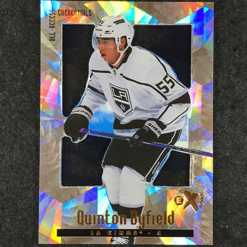 2023-24 Skybox E-X 2000 NHL QUINTON BYFIELD Base All-Access Credentials SP #78