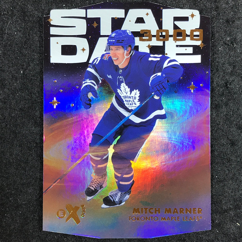 2023-24 Skybox E-X 2000 NHL MITCH MARNER Star Date 3000 Die-Cut #19