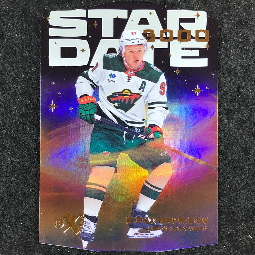 2023-24 Skybox E-X 2000 NHL KIRILL KAPRIZOV Star Date 3000 Die-Cut #20