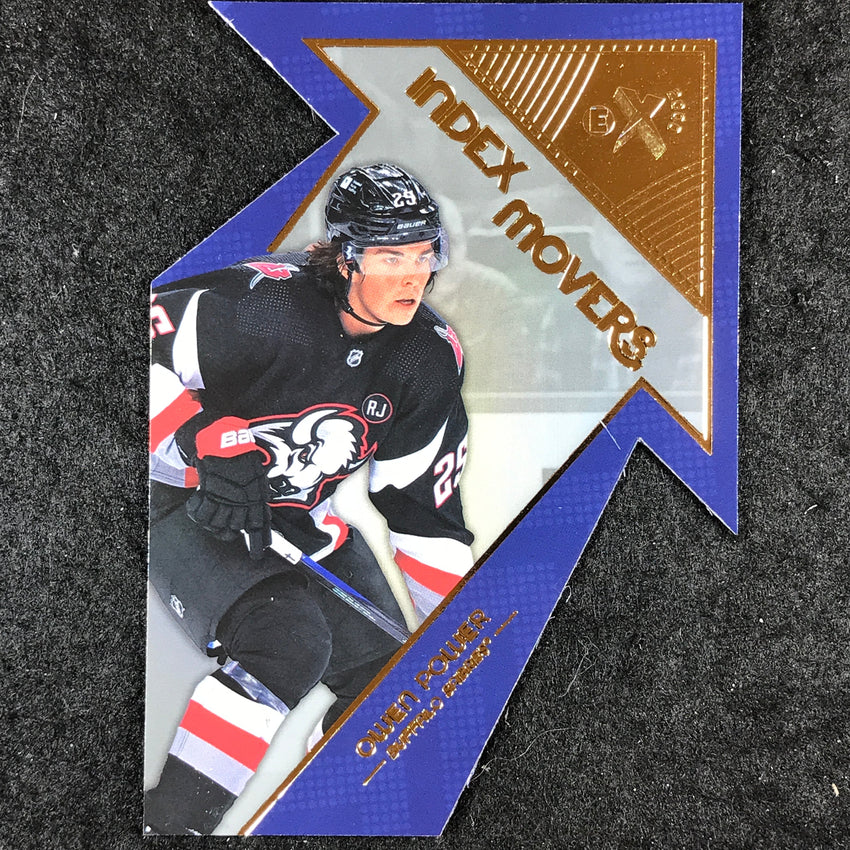 2023-24 Skybox E-X 2000 NHL OWEN POWER Index Movers Die-Cut #1
