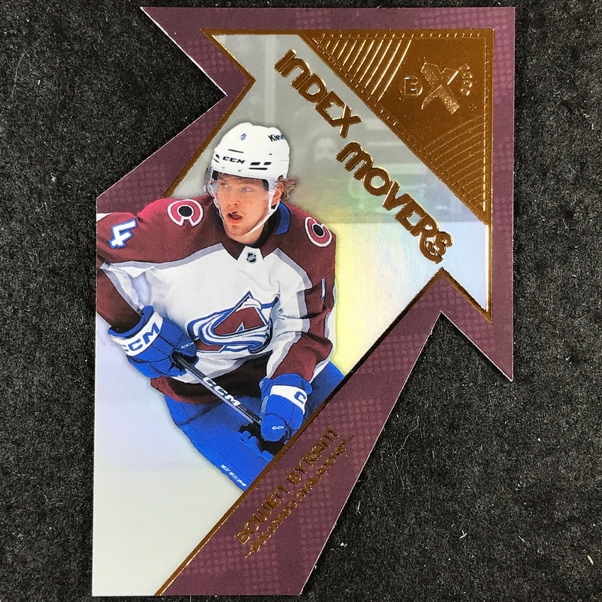 2023-24 Skybox E-X 2000 NHL BOWEN BYRAM Index Movers Die-Cut #4