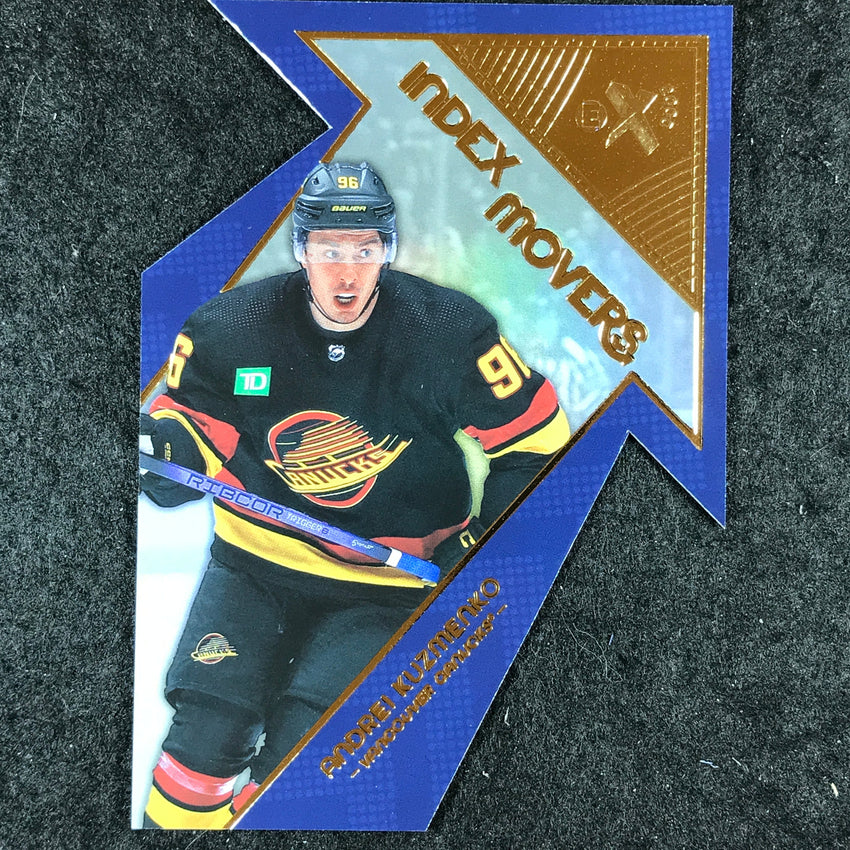 2023-24 Skybox E-X 2000 NHL ANDREI KUZMENKO Index Movers Die-Cut #5