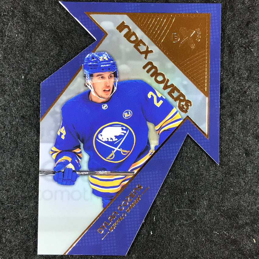 2023-24 Skybox E-X 2000 NHL DYLAN COZENS Index Movers Die-Cut #6