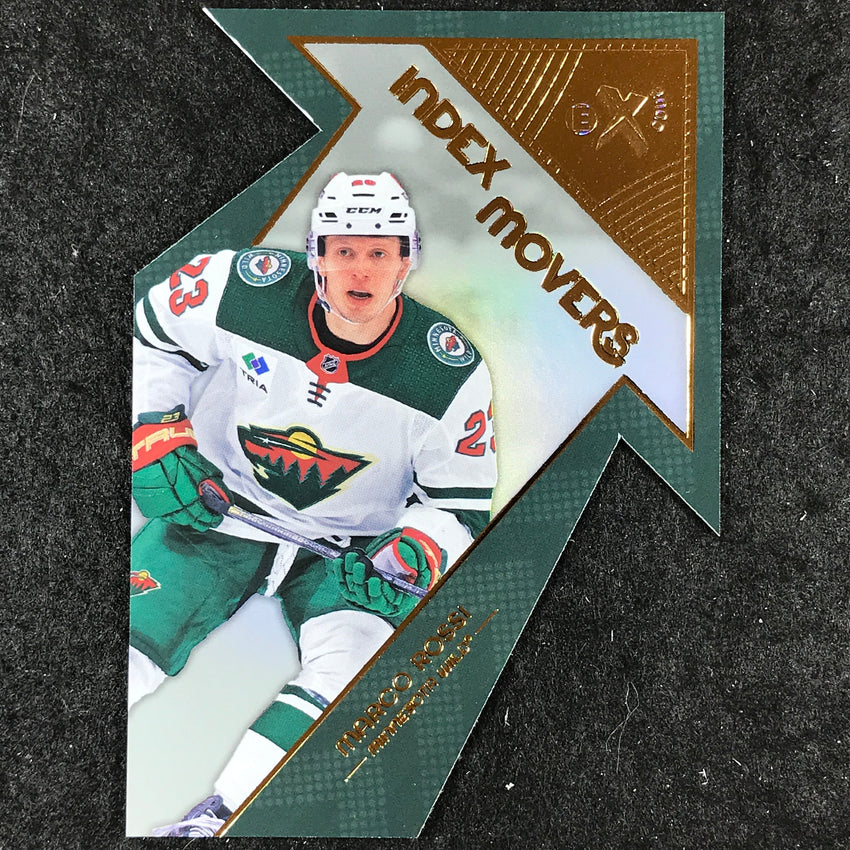 2023-24 Skybox E-X 2000 NHL MARCO ROSSI Index Movers Die-Cut #8