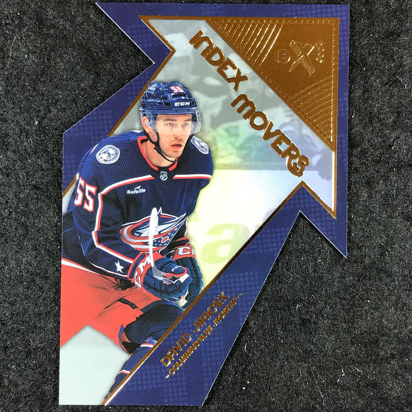 2023-24 Skybox E-X 2000 NHL DAVID JIRICEK Index Movers Die-Cut #16
