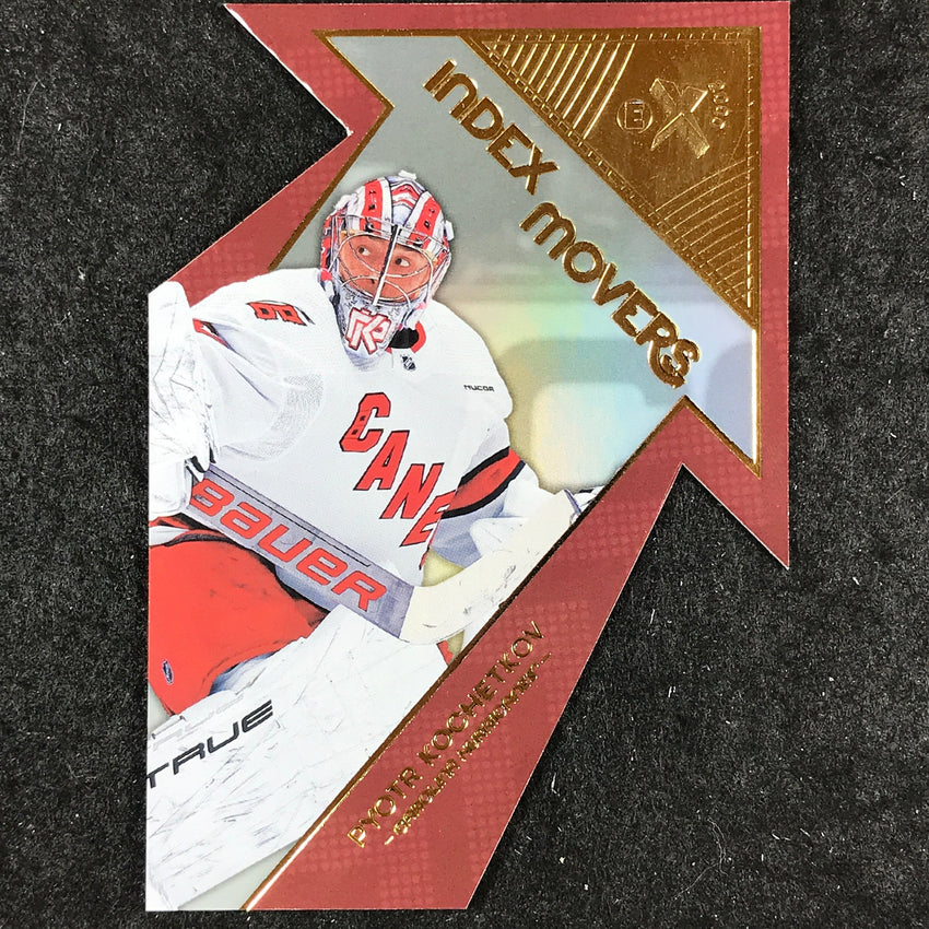 2023-24 Skybox E-X 2000 NHL PYOTR KOCHETKOV Index Movers Die-Cut #20