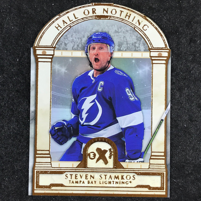 2023-24 Skybox E-X 2000 NHL STEVEN STAMKOS Hall or Nothing Die-Cut #4