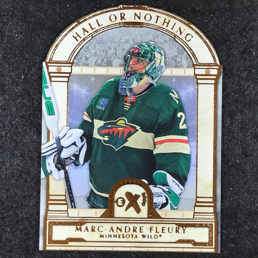 2023-24 Skybox E-X 2000 NHL MARC-ANDRE FLEURY Hall or Nothing Die-Cut #6