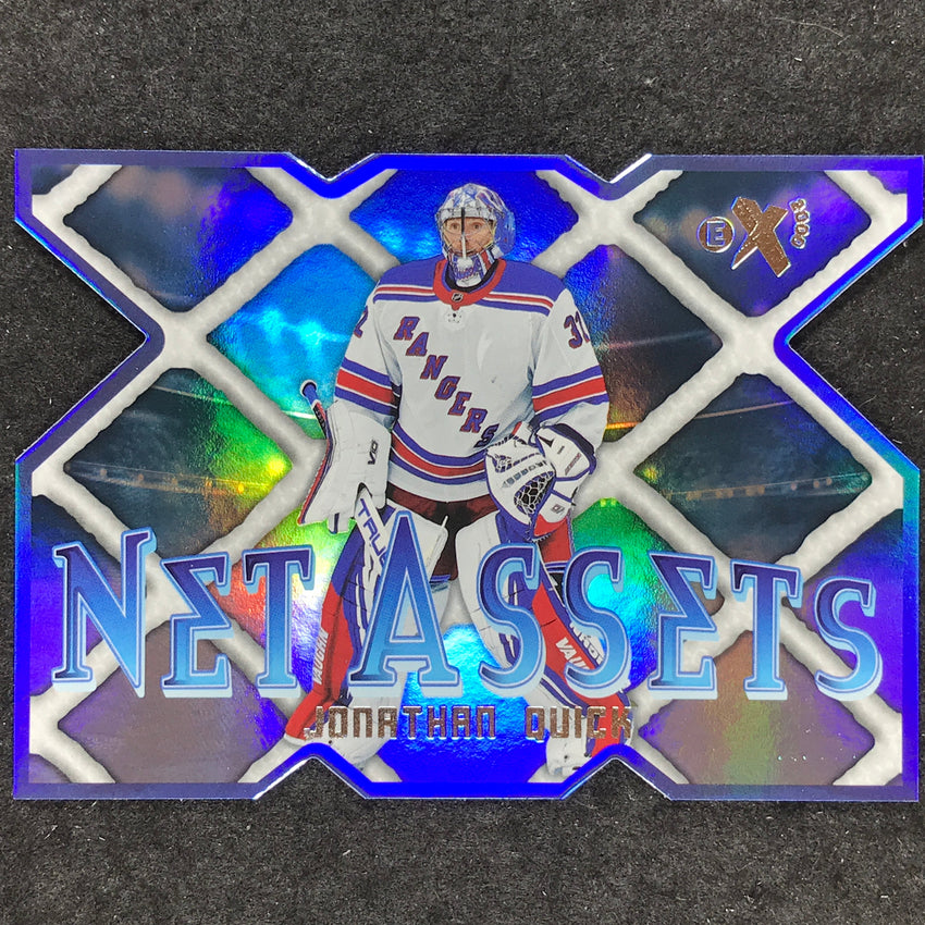 2023-24 Skybox E-X 2000 NHL JONATHAN QUICK Net Assets Die Cut 26 of 30