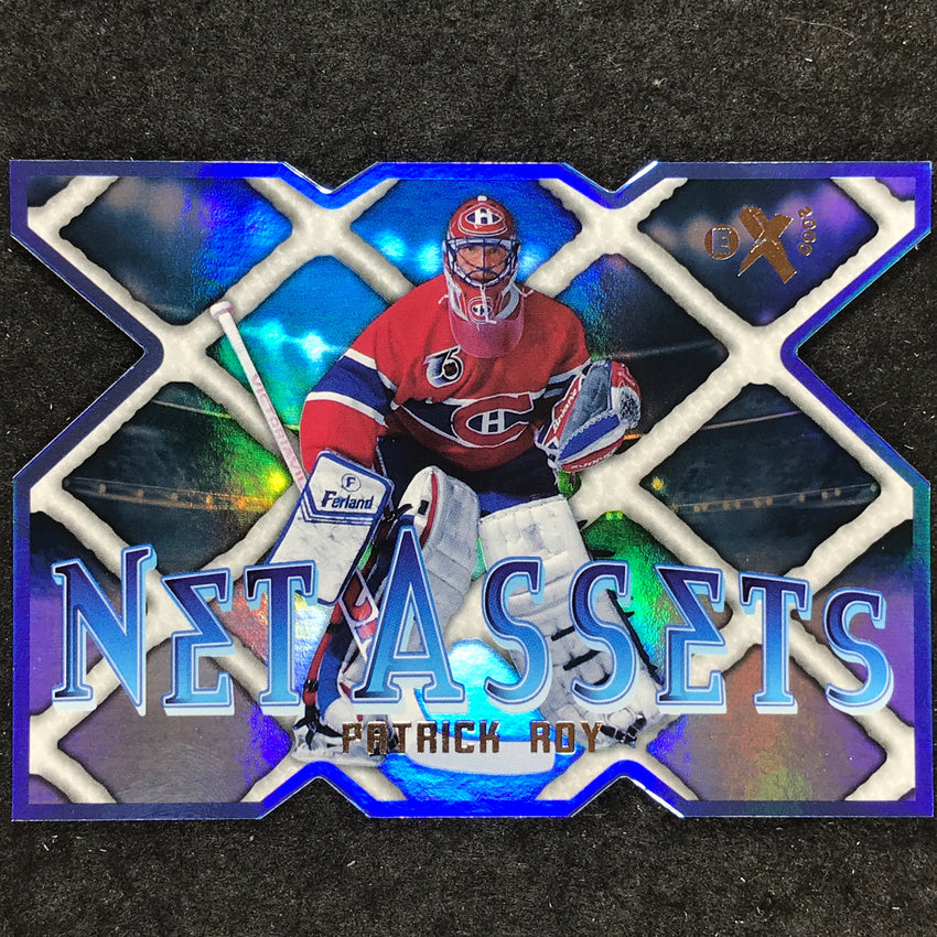 2023-24 Skybox E-X 2000 NHL PATRICK ROY Net Assets Die Cut 28 of 30