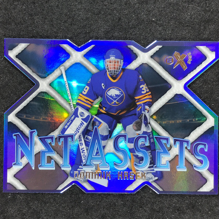 2023-24 Skybox E-X 2000 NHL DOMINIK HASEK Net Assets Die Cut 30 of 30