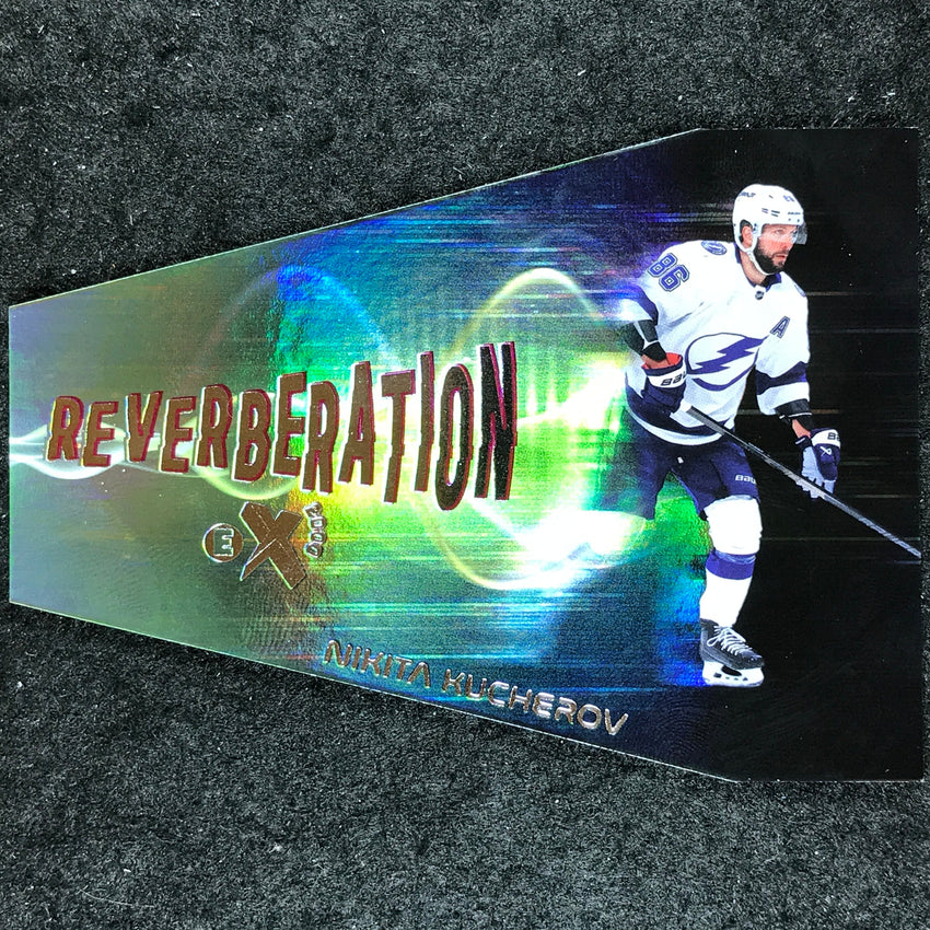 2023-24 Skybox E-X 2000 NHL NIKITA KUCHEROV Reverberation Die-Cut 3 of 20