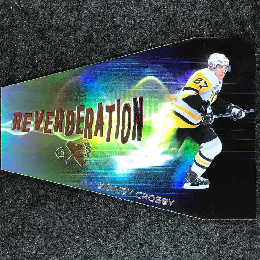 2023-24 Skybox E-X 2000 NHL SIDNEY CROSBY Reverberation Die-Cut 4 of 20