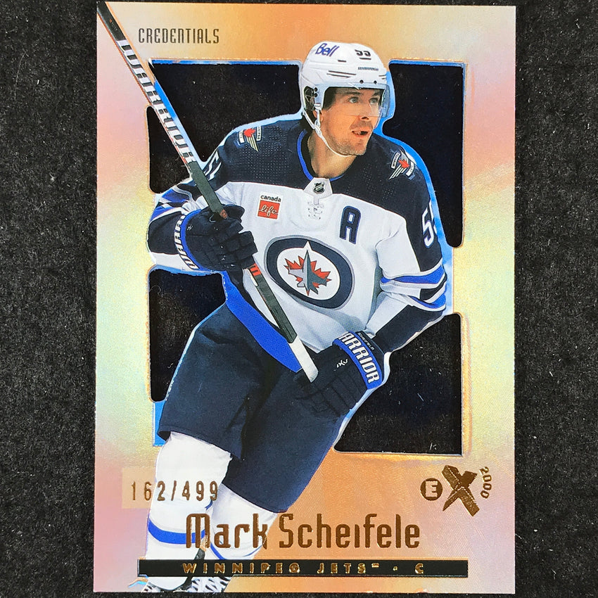 2023-24 Skybox E-X 2000 NHL MARK SCHEIFELE Base Credentials 162/499 #90