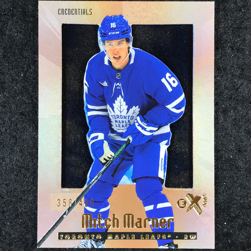 2023-24 Skybox E-X 2000 NHL MITCH MARNER Base Credentials 358/499 #91