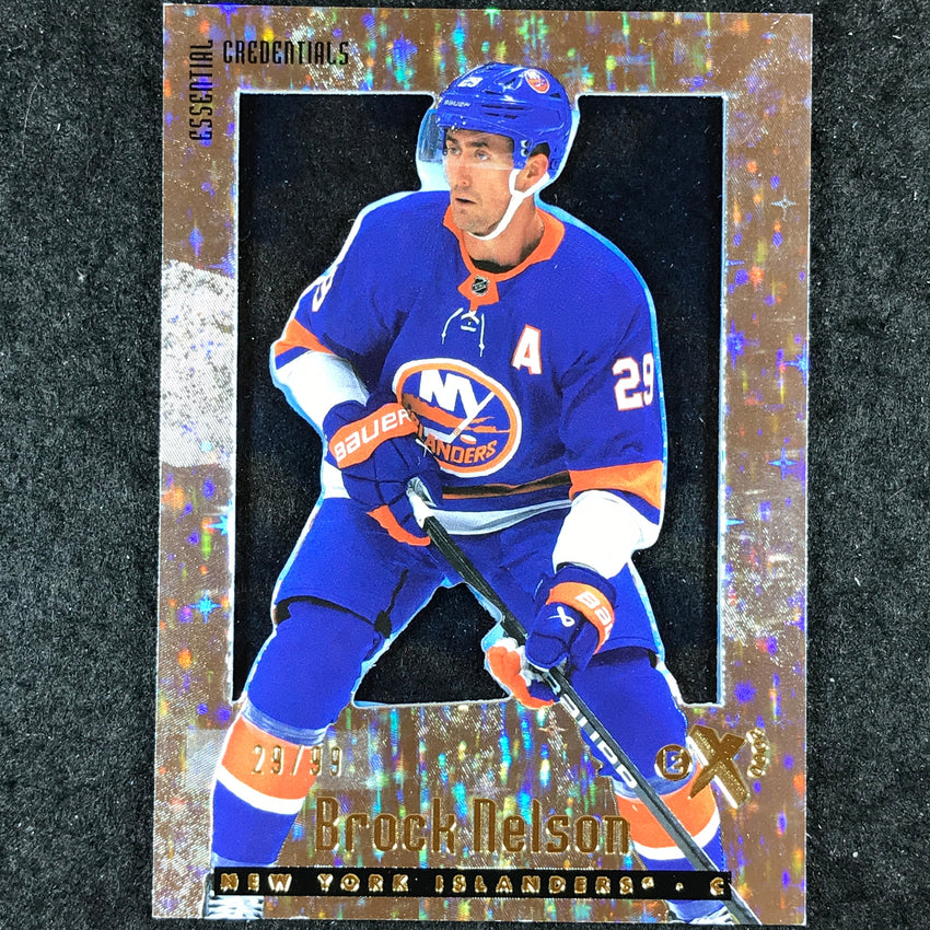 2023-24 Skybox E-X 2000 NHL BROCK NELSON Base Essential Credentials 29/99 #17